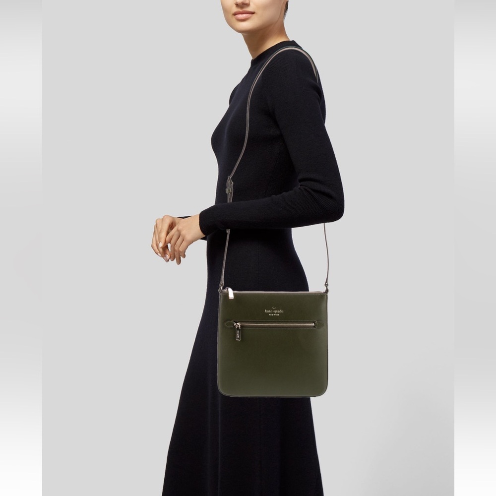 kate spade Olive Green Crossbody Bag - Picture 4 of 10